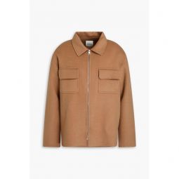 Wool-blend felt jacket