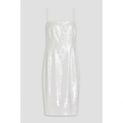 Sequined woven dress