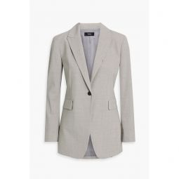 Wool-blend blazer