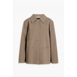 Cotton-blend twill jacket