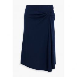 Twisted jersey skirt