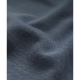 Midweight Short Sleeve Sweatshirt in Blue Metal