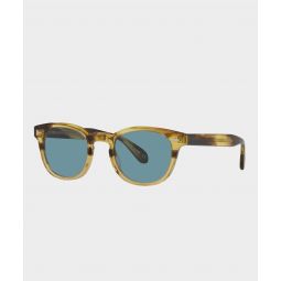 Oliver Peoples Sheldrake Sunglasses in Canarywood