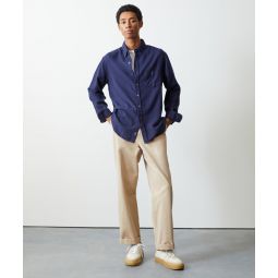 Slim Fit Garment-Dyed Favorite Oxford in Navy