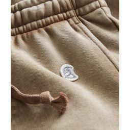 Sun-Faded 7 Midweight Warm Up Short in Toasted Almond