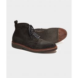 Alden x Todd Snyder Exclusive Plain Toe Boot in Reverse Earth Chamois
