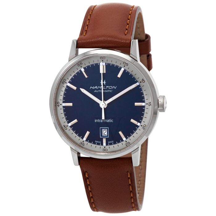 Men's American Classic (Calfskin) Leather Blue Dial Watch