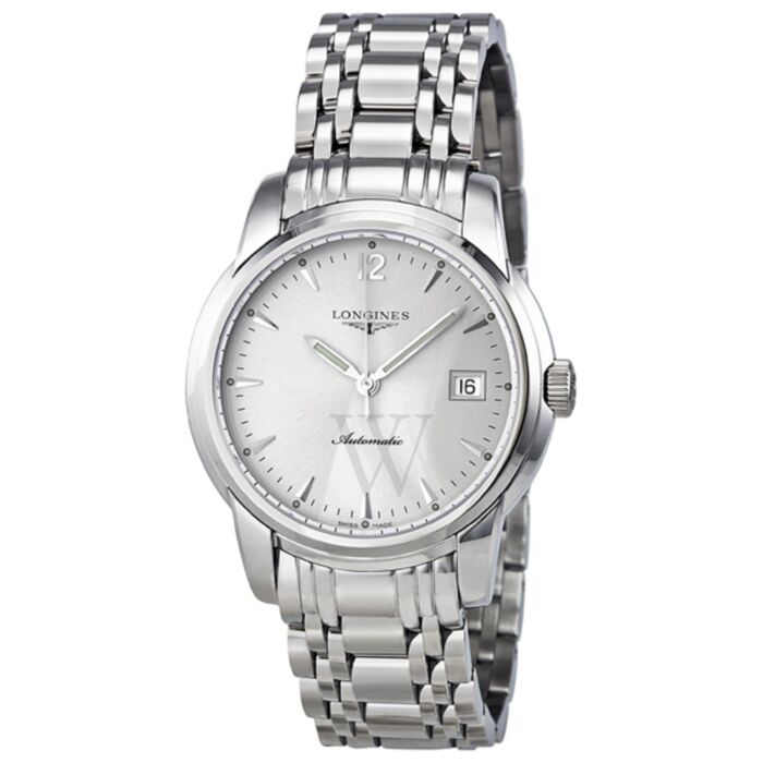 Men's Saint-Imier Collection Stainless Steel Silver Dial Watch