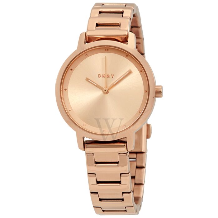 Women's The Modernist Stainless Steel Rose Sunray Dial Watch