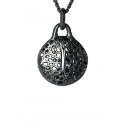 Disk Necklace (45mm, Slit, Mega Pave, KA+DIA)