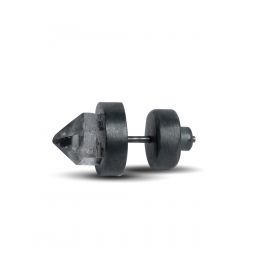 Stud Earring (11mm, Herkimer Spike, KA+HER)