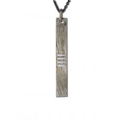 Plate Necklace (4-Bar Punchout, SUAG+KA)
