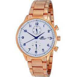 AK7501-M Quartz White Dial Mens Watch