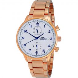 Blitz Black Dial Gold-tone Mens Watch AK7281-MG