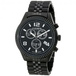 Black Dial Chronograph Mens Watch