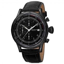 Chronograph Quartz Black Dial Mens Watch