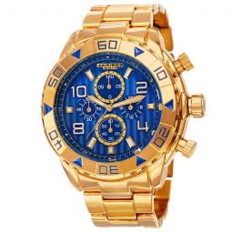 Extremis Chronograph Quartz Blue Dial Mens Watch