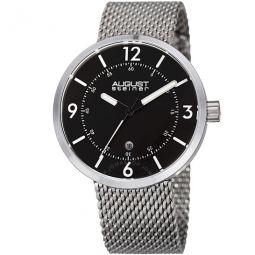 Black Dial Mens Watch
