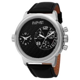 Chronograph Quartz Black Dial Mens Watch