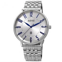 Quartz White Dial Mens Watch