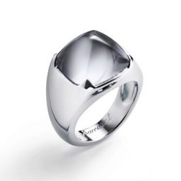 Medicis Sterling Silver, Crystal Ring