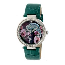 Camilla Crystal Black Dial Ladies Watch