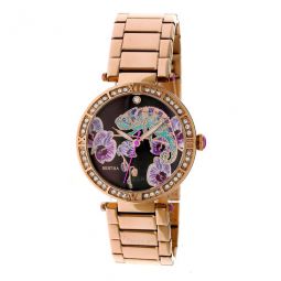 Camilla Balck Chameleon Dial Gold-tone Ladies Watch
