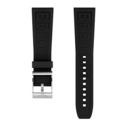 Black Diver Pro Rubber Strap 24mm