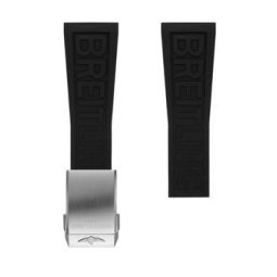 Black Diver Pro Rubber Strap 26mm