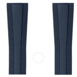 Blue Rubber Strap 22mm