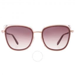 Violet Gradient Butterfly Ladies Sunglasses