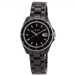 PRESTON Quartz Black Dial Ladies Watch