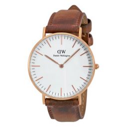 Durham White Dial Ladies Watch