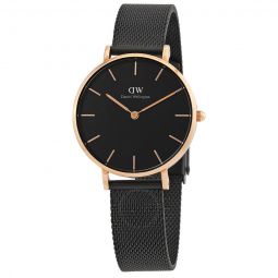 Quartz Black Dial Ladies Watch