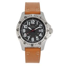Aviator Black Dial Mens Watch ELE120-15
