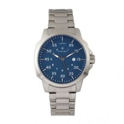 Hughes Blue Dial Mens Watch