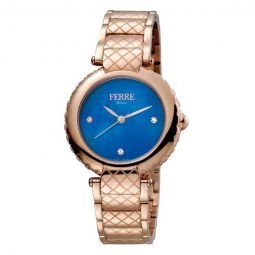 Blue Dial Ladies Watch