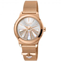 Classic Quartz White Dial Ladies Watch
