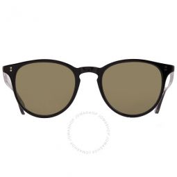 MANZANITA SUN Green Oval Sunglasses
