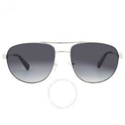 Smoke Gradient Pilot Mens Sunglasses