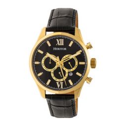 Benedict Automatic Multi-Function Black Dial Mens Watch