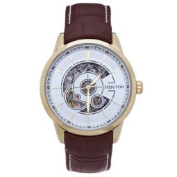Davies White Dial Mens Watch