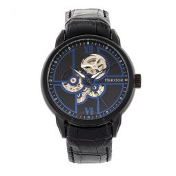 Sanford Automatic Black Dial Mens Watch