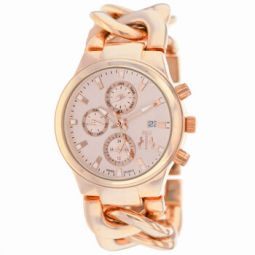 Lev Multi-Function Rose Dial Ladies Watch JV1224