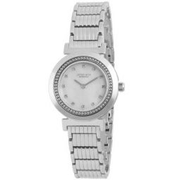 Djursland White Dial Ladies Watch