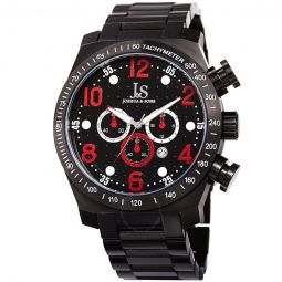 Chronograph Quartz Black Dial Mens Watch