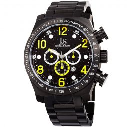 Chronograph Quartz Black Dial Mens Watch