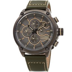 Chronograph Quartz Grey Dial Mens Watch