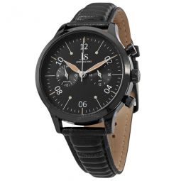 Quartz Black Dial Mens Watch