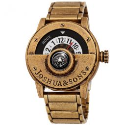 Quartz Compass White Dial Mens Watch